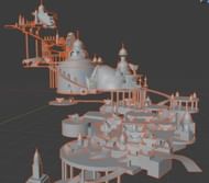 A leaked image of Sumeru from several months ago (Image via Genshin Intel)